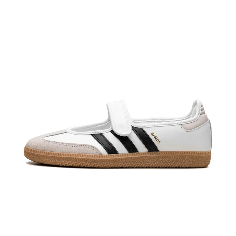 Adidas Samba Jane White Black Gum Womens
