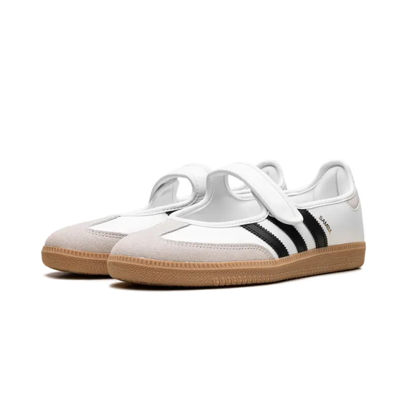Adidas Samba Jane White Black Gum Womens