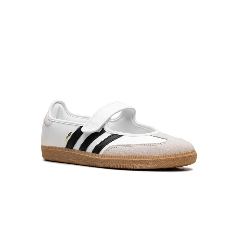 Adidas Samba Jane White Black Gum Womens