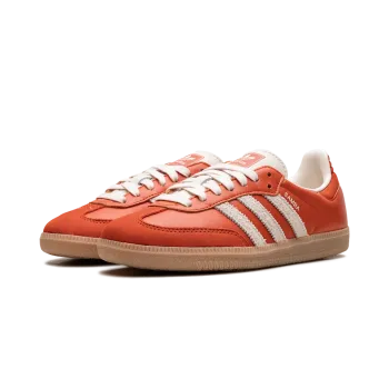 Adidas Samba OG WMNS Collegiate Orange Cream White Womens
