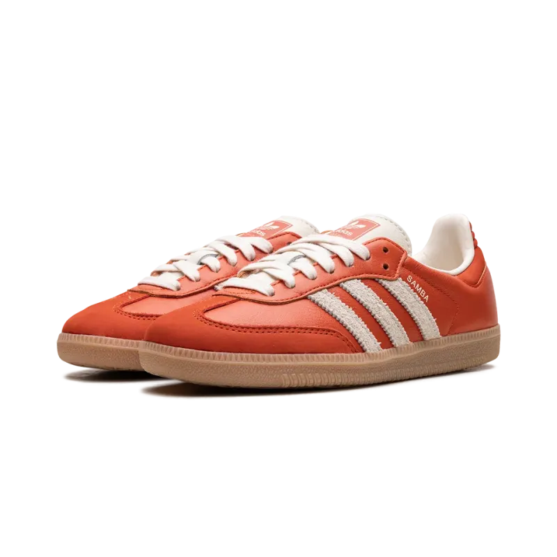 Adidas Samba OG WMNS Collegiate Orange Cream White Womens