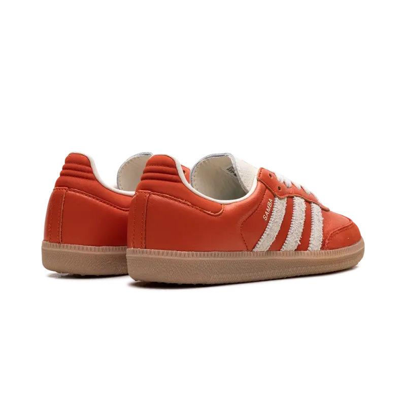 Adidas Samba OG WMNS Collegiate Orange Cream White Womens