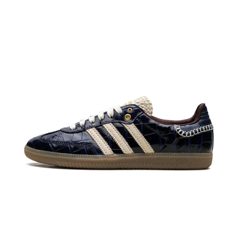 Adidas Samba OG Wales Bonner - Navy Croc Mens