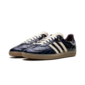 Adidas Samba OG Wales Bonner - Navy Croc Mens