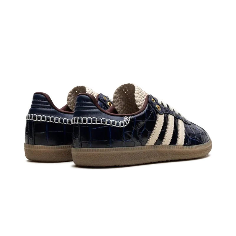Adidas Samba OG Wales Bonner - Navy Croc Mens