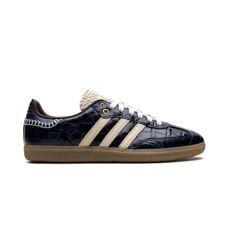 Adidas Samba OG Wales Bonner - Navy Croc Mens