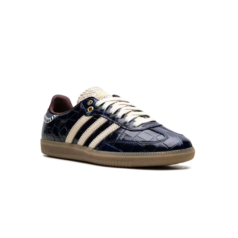 Adidas Samba OG Wales Bonner - Navy Croc Mens