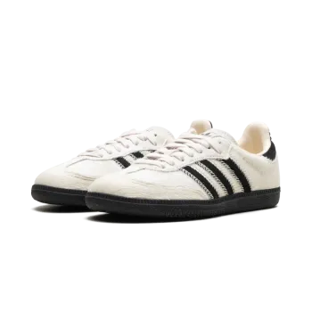 Adidas Samba OG WMNS Wonder White Black Pony Womens