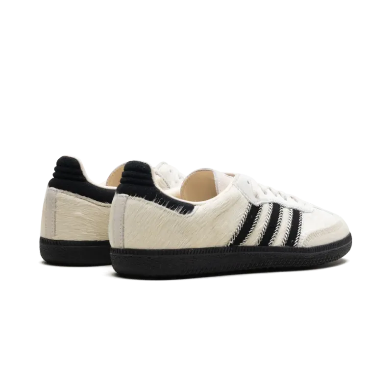 Adidas Samba OG WMNS Wonder White Black Pony Womens