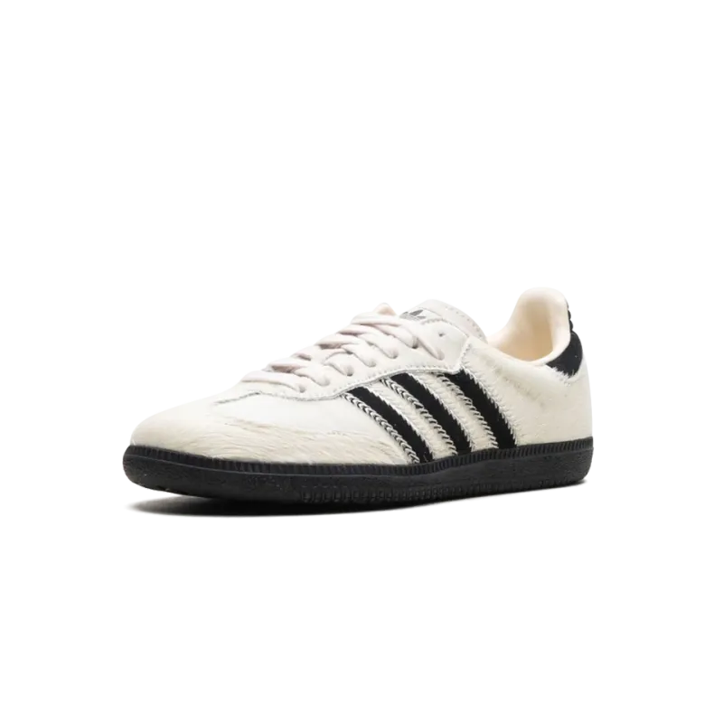 Adidas Samba OG WMNS Wonder White Black Pony Womens