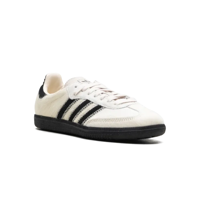 Adidas Samba OG WMNS Wonder White Black Pony Womens