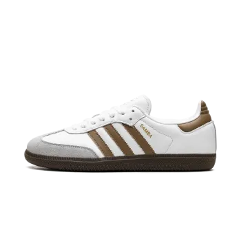 Adidas Samba OG Cloud White / Brown Desert Mens