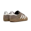 Adidas Gazelle Indoor Earth Strata White Gold Metallic Mens