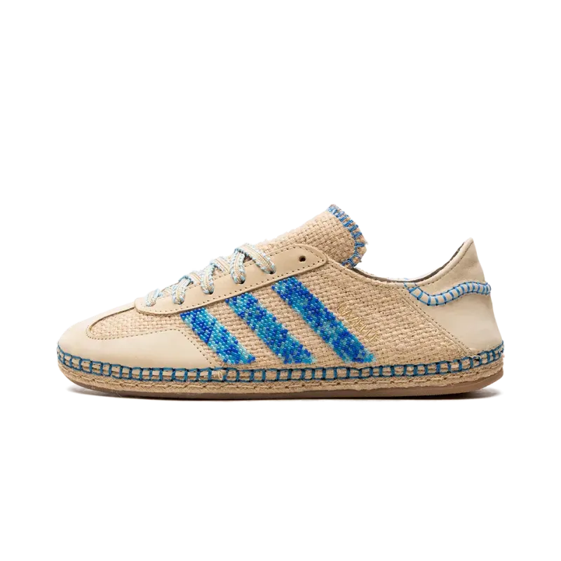 Adidas Gazelle CLOT - Linen Khaki / Light Blue Mens