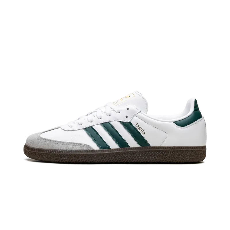 Adidas Samba OG Cloud White Collegiate Green Mens