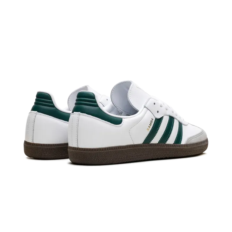 Adidas Samba OG Cloud White Collegiate Green Mens