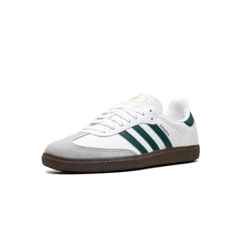 Adidas Samba OG Cloud White Collegiate Green Mens