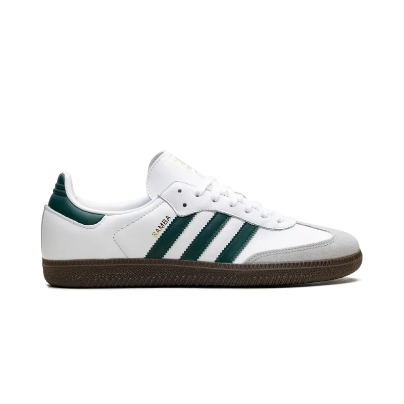 Adidas Samba OG Cloud White Collegiate Green Mens