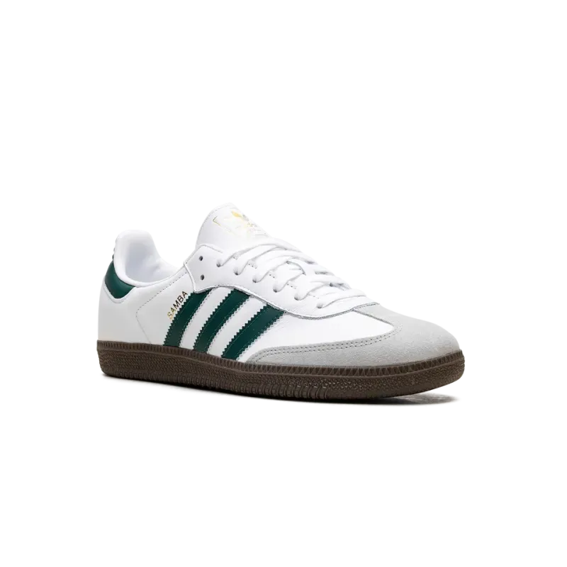 Adidas Samba OG Cloud White Collegiate Green Mens