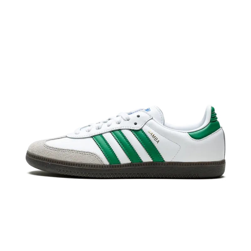 Adidas Samba OG White / Green Mens
