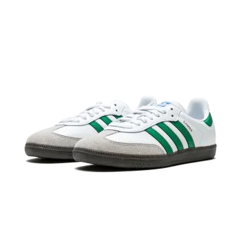 Adidas Samba OG White / Green Mens