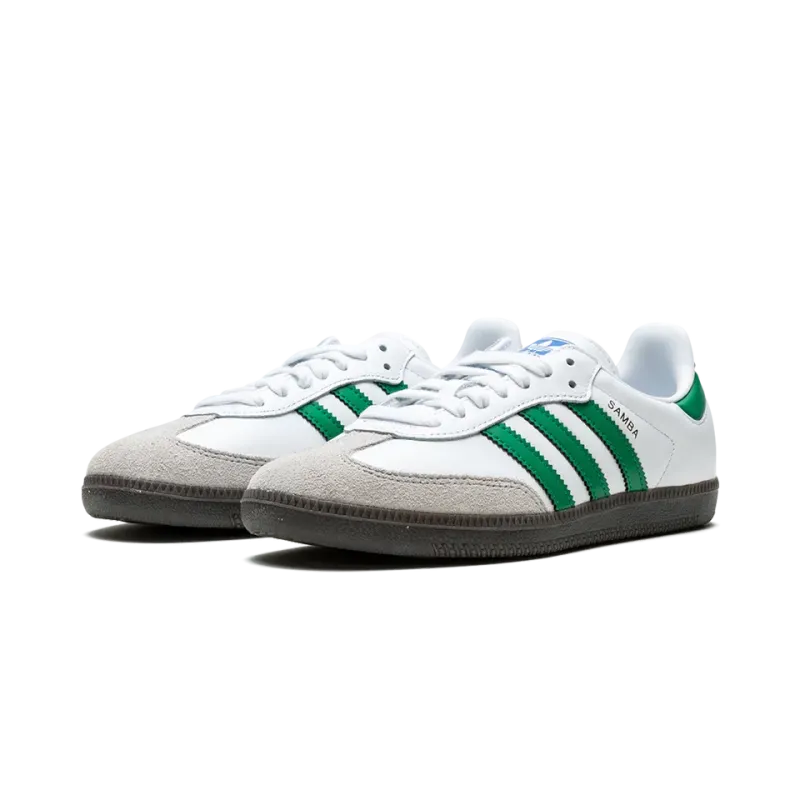 Adidas Samba OG White / Green Mens