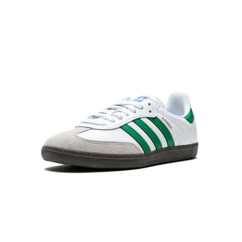 Adidas Samba OG White / Green Mens