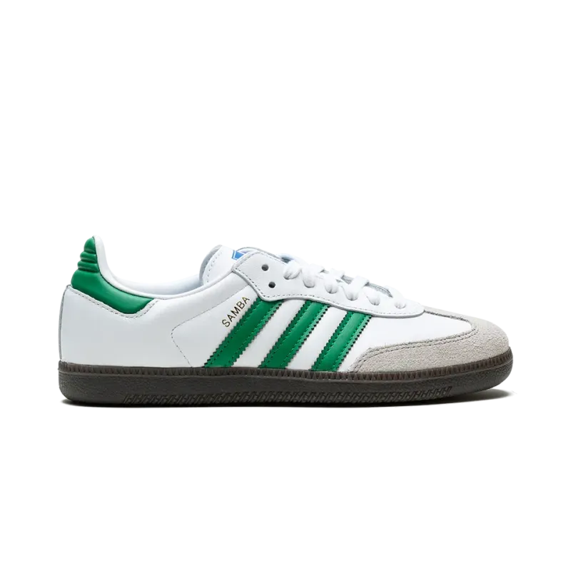 Adidas Samba OG White / Green Mens