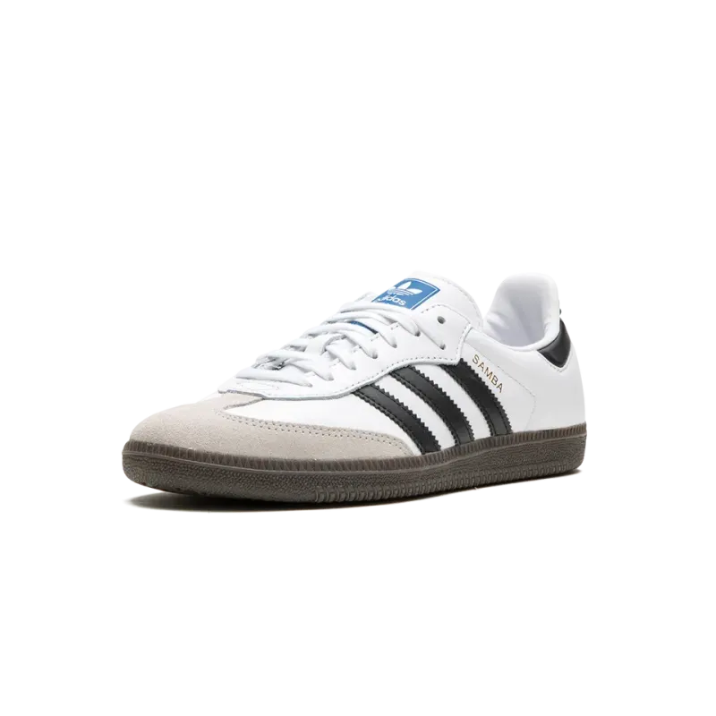 Adidas Samba OG GS White / Black Grade School