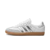 Adidas Samba OG WMNS White Silver Metallic Grey Womens