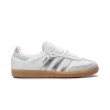 Adidas Samba OG WMNS White Silver Metallic Grey Womens