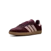 Adidas Samba OG WMNS Maroon Sand Strata Pony Womens