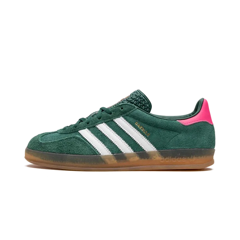 Adidas GAZELLE INDOOR WMNS Collegiate Green / Lucid Pink Womens