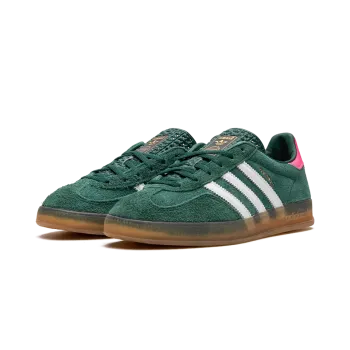 Adidas GAZELLE INDOOR WMNS Collegiate Green / Lucid Pink Womens
