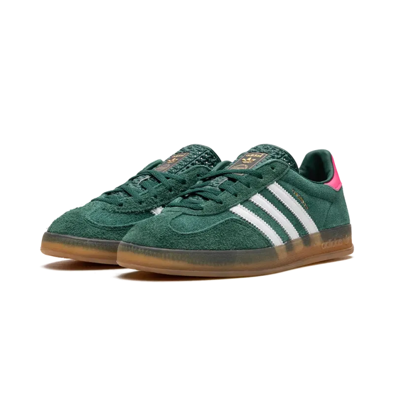 Adidas GAZELLE INDOOR WMNS Collegiate Green / Lucid Pink Womens