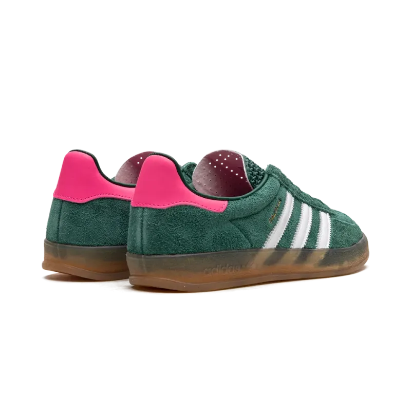 Adidas GAZELLE INDOOR WMNS Collegiate Green / Lucid Pink Womens