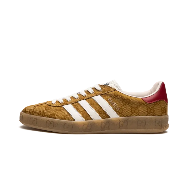 Adidas Gazelle Gucci - GG Monogram Beige Mens