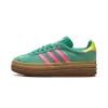 Adidas Gazelle Bold WMNS Court Green Lucid Pink Womens