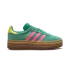 Adidas Gazelle Bold WMNS Court Green Lucid Pink Womens