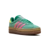 Adidas Gazelle Bold WMNS Court Green Lucid Pink Womens