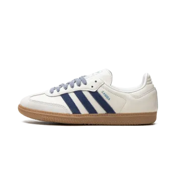 Adidas Samba OG WMNS Off White Dark Blue Womens