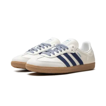 Adidas Samba OG WMNS Off White Dark Blue Womens