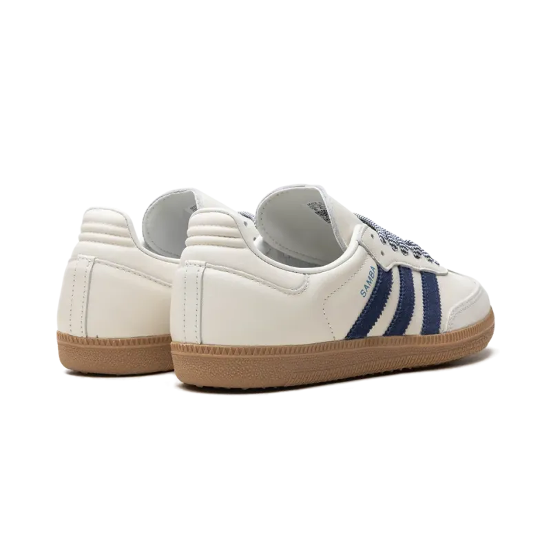 Adidas Samba OG WMNS Off White Dark Blue Womens