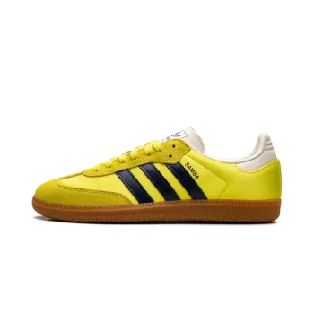 Adidas Samba OG WMNS Shock Yellow Night Indigo Womens