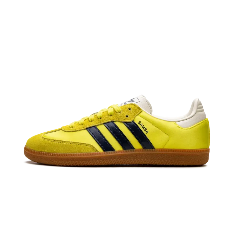 Adidas Samba OG WMNS Shock Yellow Night Indigo Womens