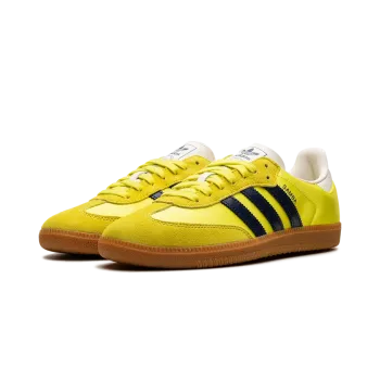 Adidas Samba OG WMNS Shock Yellow Night Indigo Womens
