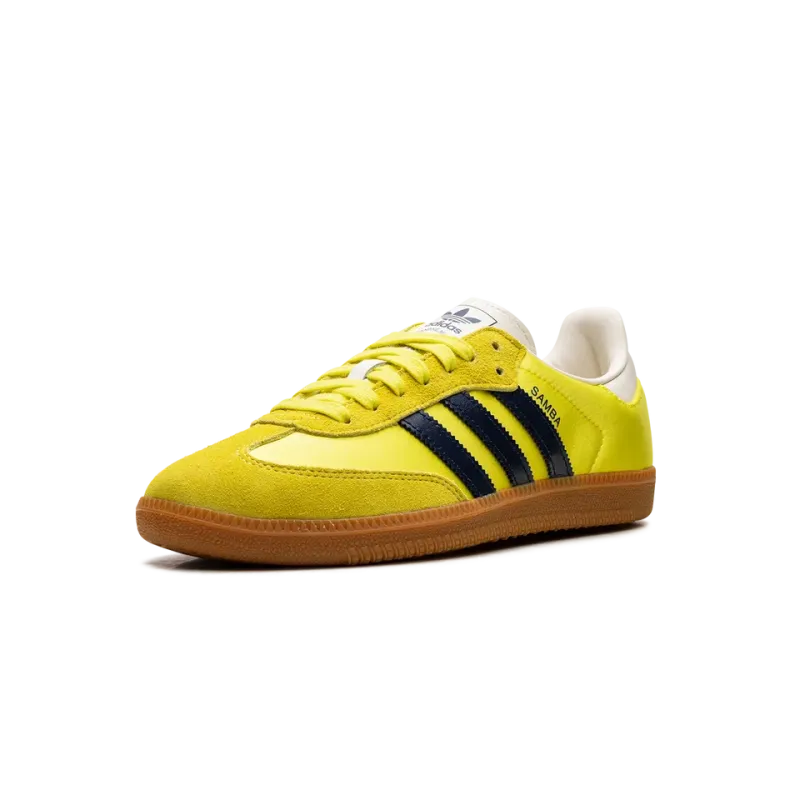 Adidas Samba OG WMNS Shock Yellow Night Indigo Womens