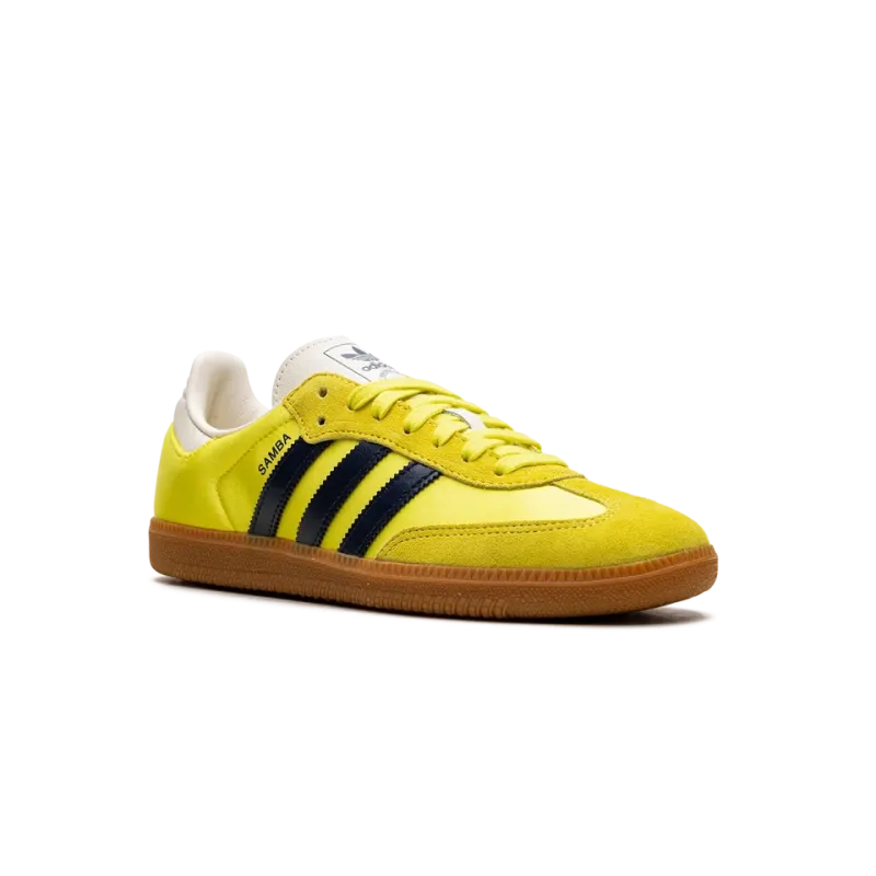 Adidas Samba OG WMNS Shock Yellow Night Indigo Womens