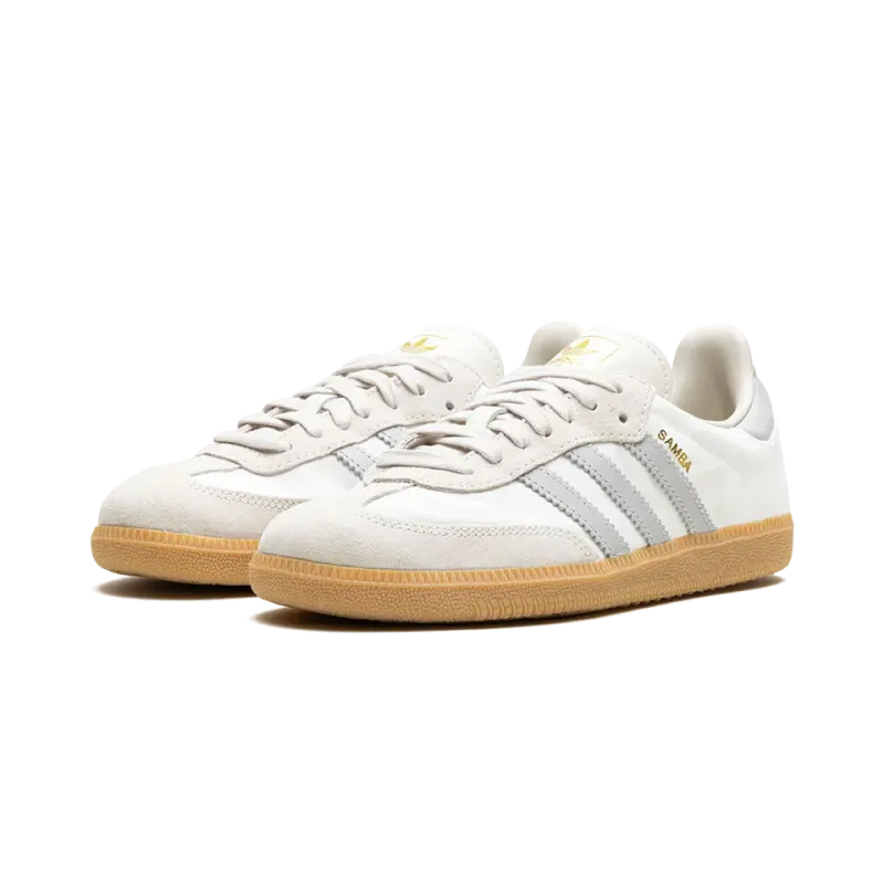 Adidas Samba OG Off White Alluminum Mens