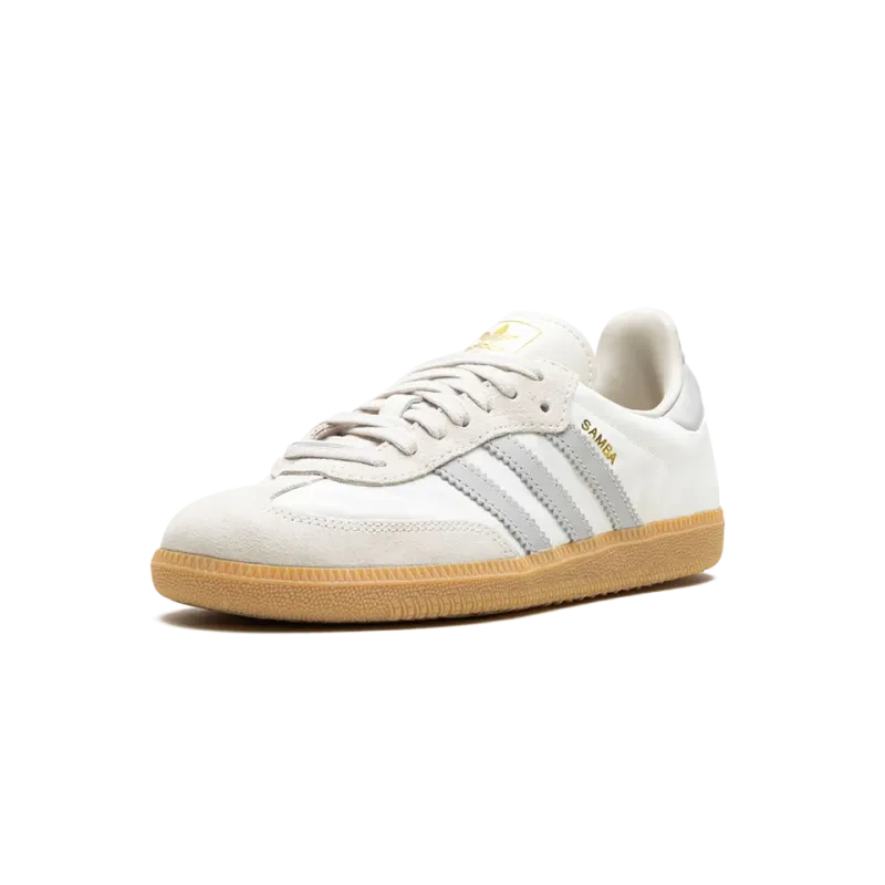 Adidas Samba OG Off White Alluminum Mens